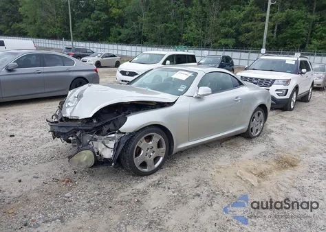 2002 Lexus Sc 430 z USA, uszkodzony, nr VIN JTHFN48Y420022971